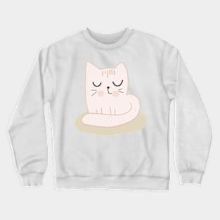 Sleeping cat Crewneck Sweatshirt